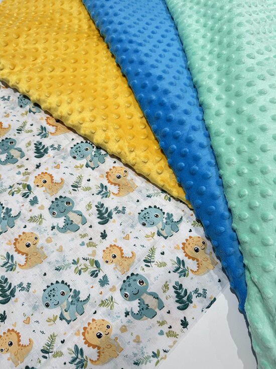 Minky flīsa sega, 100x150 cm